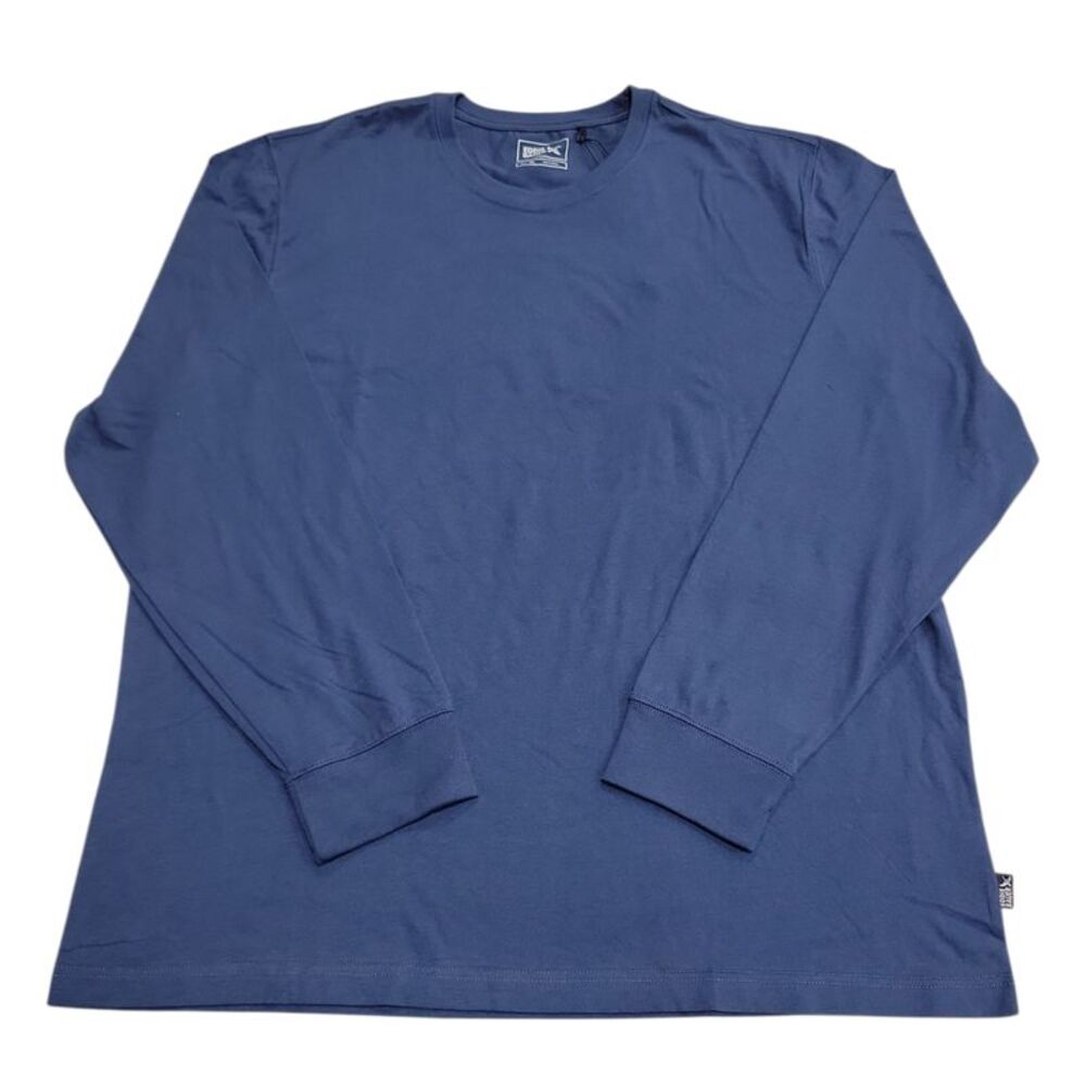 Eddie Bauer Men's Soft Lightweight Long Sleeve Crewneck T-Shirt - Blue
